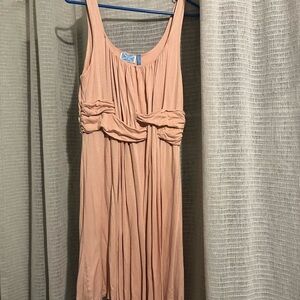 Temptations Peach Mini Dress large